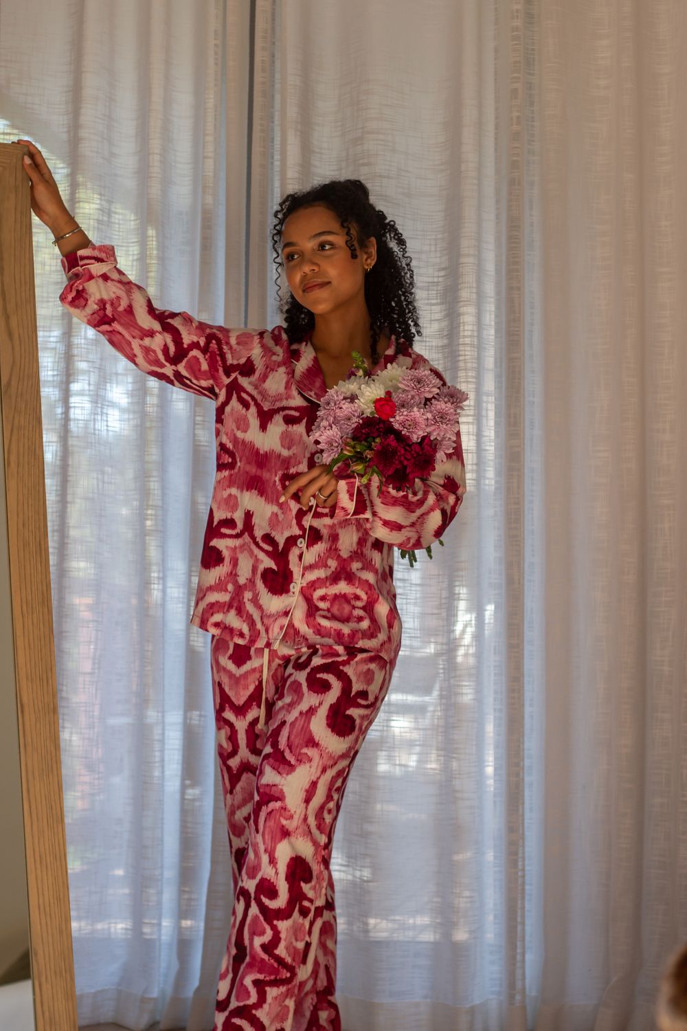 PINK SWIRL CLASSIC SET - RAYON