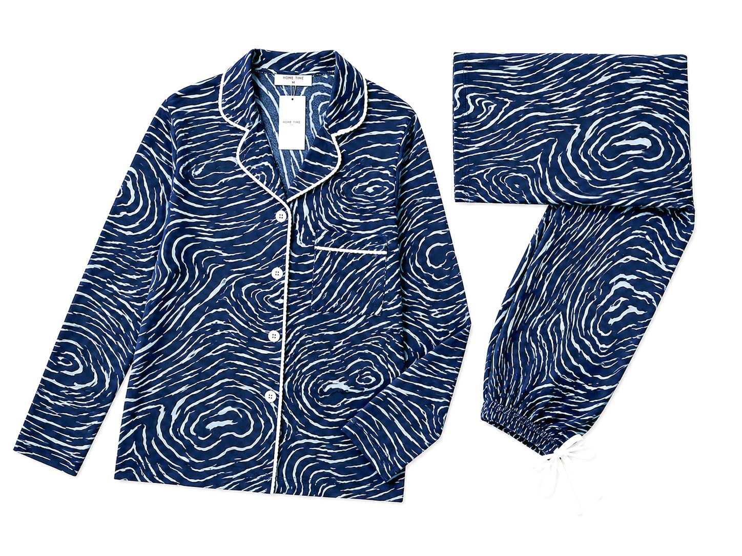 NAVY SWIRL CLASSIC SET - RAYON