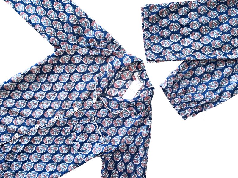 BLUE CLASSIC SET - INDIAN COTTON
