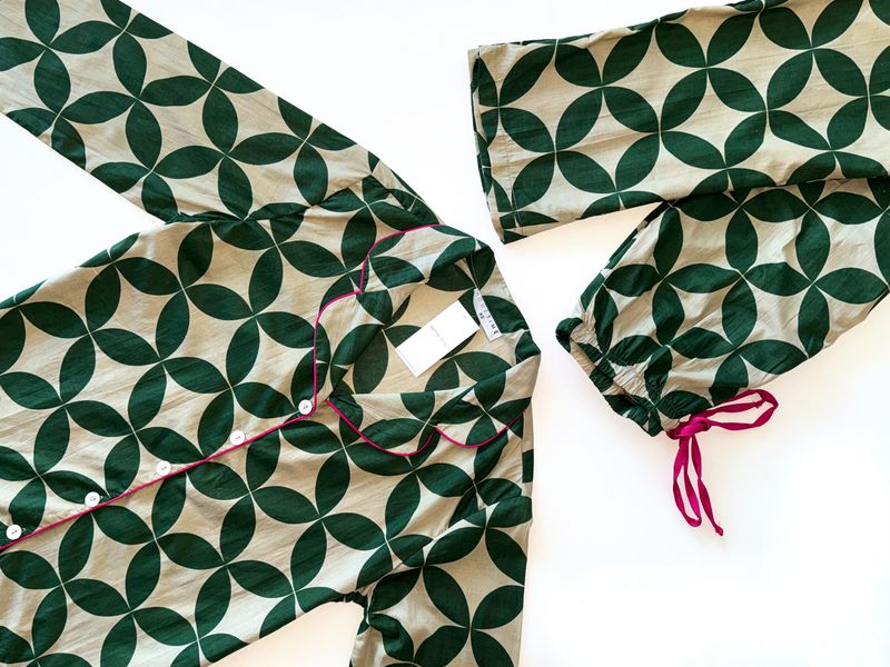 GREEN CLASSIC SET - INDIAN COTTON
