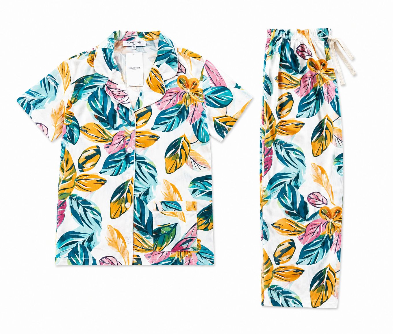 BRIGHT LEAF 3/4 SET - COTTON