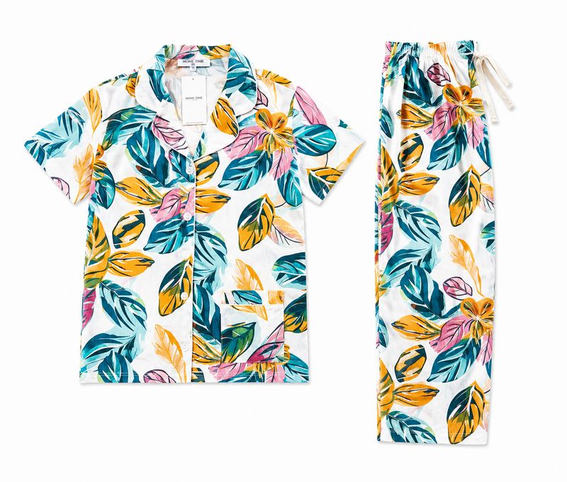 BRIGHT LEAF 3/4 SET - COTTON