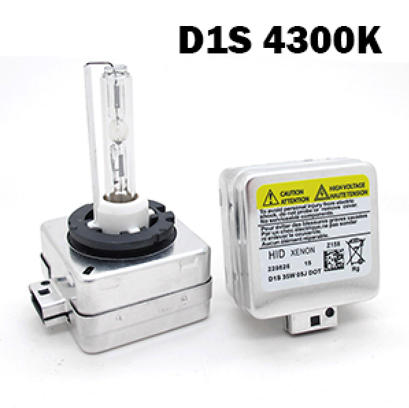 2 Ampoules Xénon D1S  4300K - 2400LM