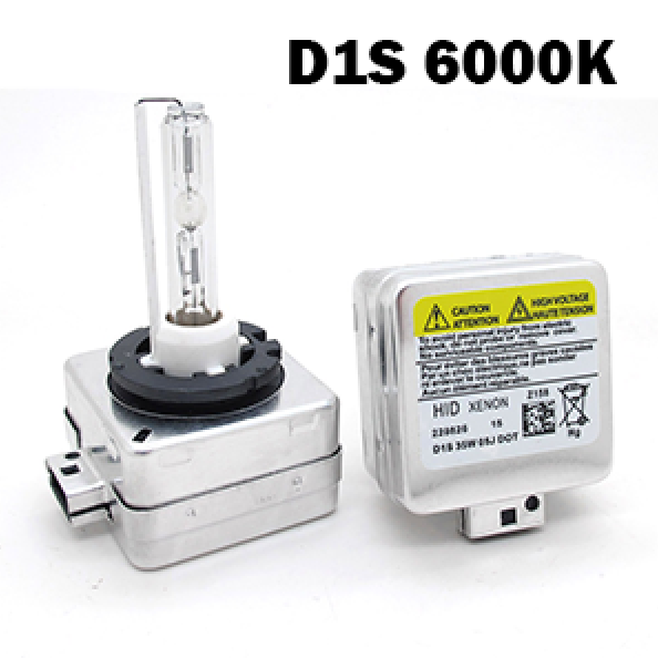 2 Ampoules Xénon D1S  6000K - 2400LM