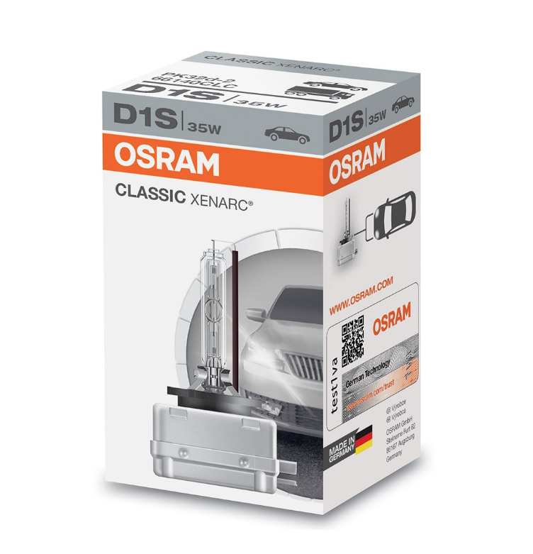 1 Ampoule xénon OSRAM CLASSIC XENARC D1S 1 Ampoule xénon OSRAM CLASSIC XENARC D1S