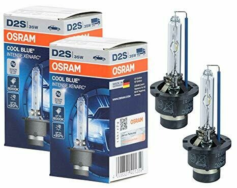 2 Ampoules xénon OSRAM D2S Xenarc 66240CBI - Cool Blue Intense 2 Ampoules xénon OSRAM D2S Xenarc 66240CBI - Cool Blue Intense