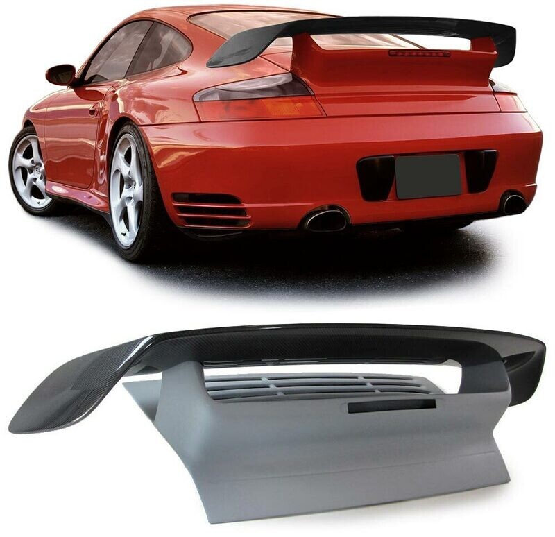 Becquet / Aileron / Lame de coffre Véritable carbone Sport Look pour Porsche 911996 1997 - 2005