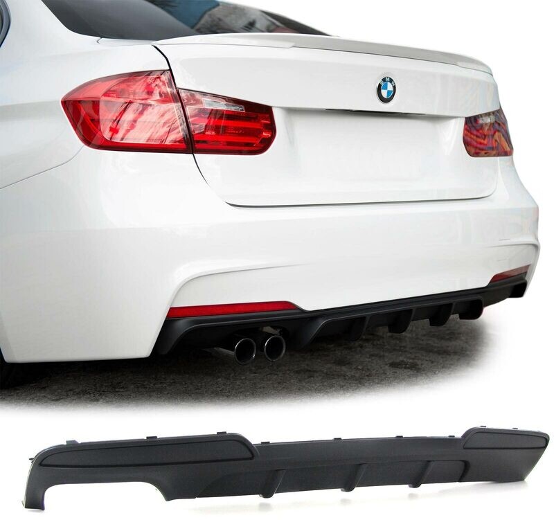 Diffuseur pour pare-choc arrière en ABS pour BMW Série 5 F10 look Pack M Motorsport / Performance
