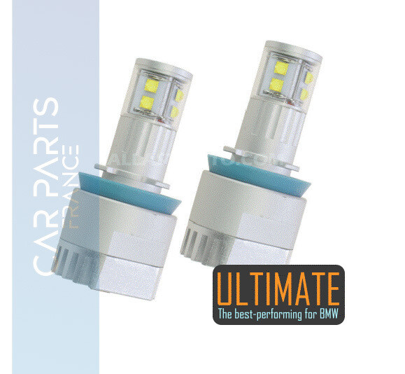 Angel Eyes Premium H8 à leds Ultra Blanc pour BMW - Ultimate 1800LM