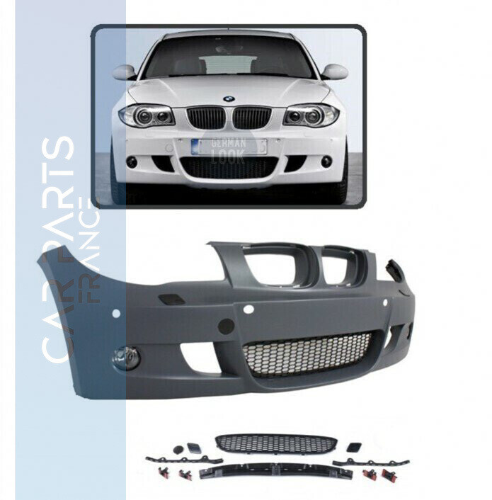Pare- choc avant Pack M pour BMW Série 1 E81 E87  -  Phase 1