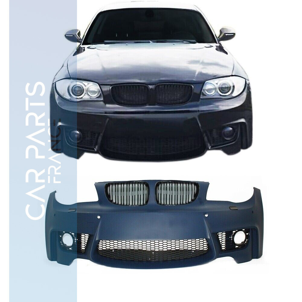 Pare -choc Avant pour BMW Série 1 E81 E82 E87 et E88 Look Pack M / M1 / Performance   M-Tech