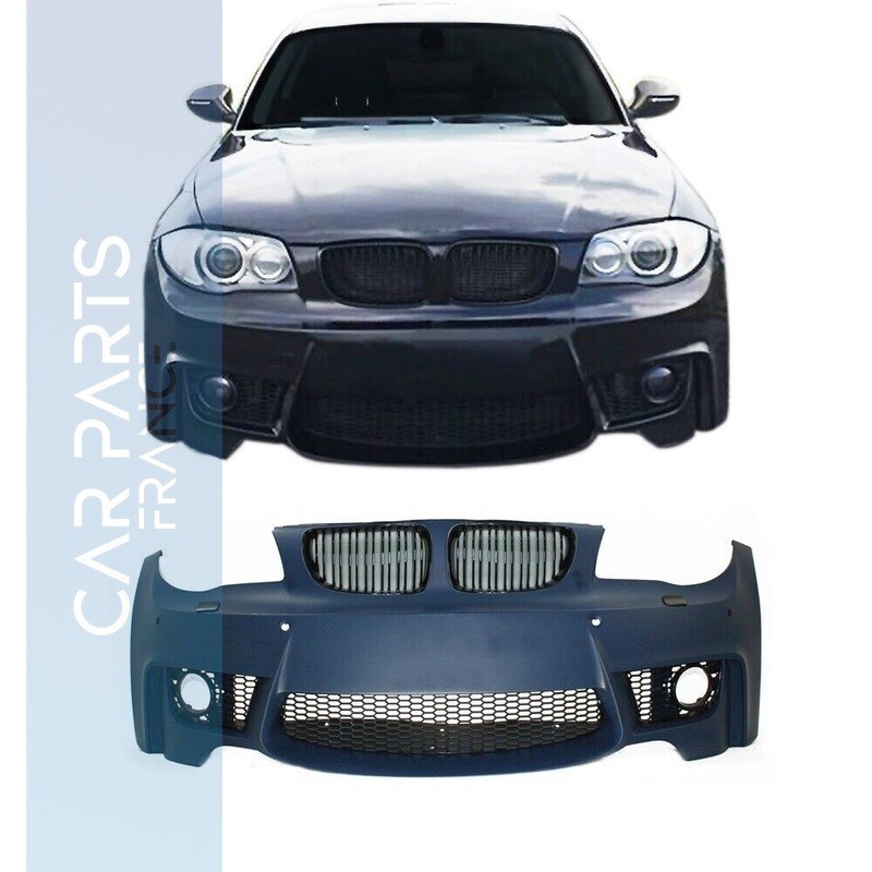 Pare -choc Avant pour BMW Série 1 E81 E82 E87 et E88 Look Pack M / M1 / Performance   M-Tech