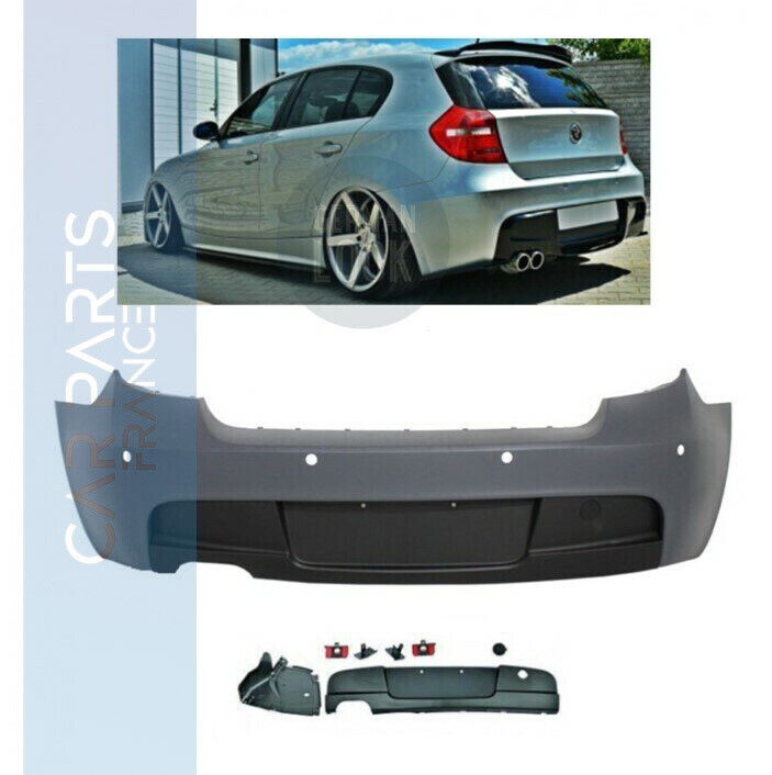 Pare -choc arrière Pack M pour BMW Série 1 E81 E87