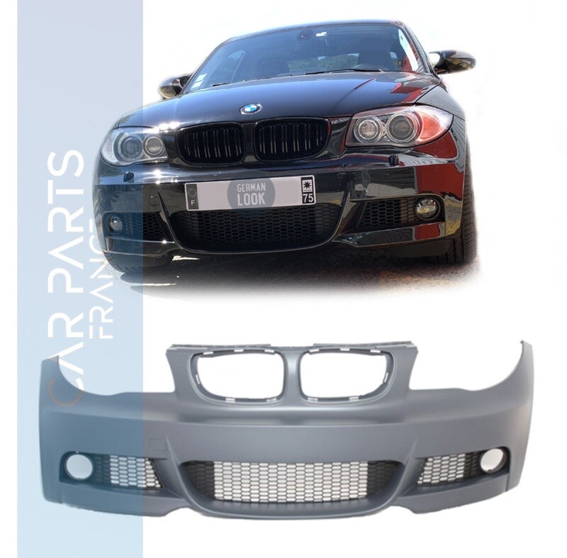 Pare-choc Avant pour BMW Série 1 E81 E82 E87 et E88 Look Pack M