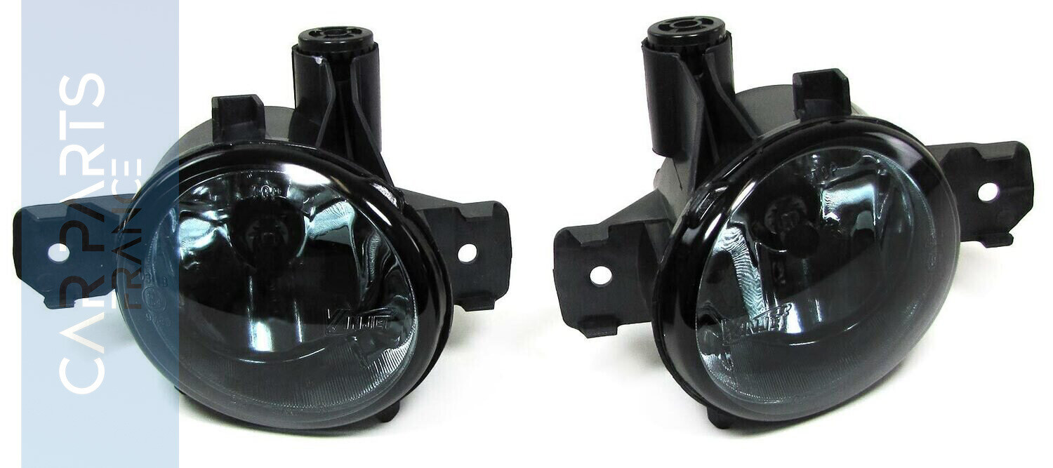 Paire de feux antibrouillard en verre noir fumé pour BMW E81 E87 X3 E83 X5 E70