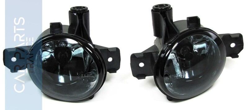 Paire de feux antibrouillard en verre noir fumé pour BMW E81 E87 X3 E83 X5 E70