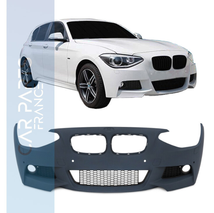 Pare- choc Avant pour BMW Série 1 F20 Année 09.2011 - 2015 Look Pack M / Performance Phase 1