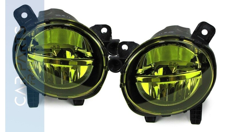 Paire de feux antibrouillard à LED jaune pour BMW Série 1 F20 F21 Série 3 F30 F31 F34 Série 4 F32 F33 F36