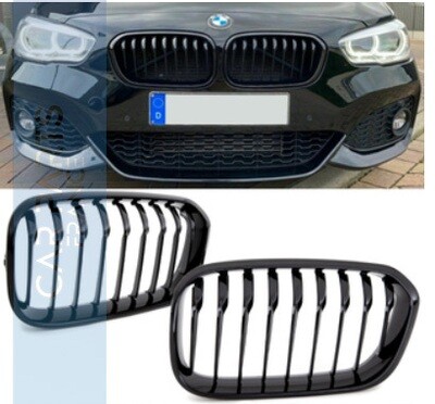 Calandre / Grille Look pour BMW Série 1 F20 F21 Phase 2 - LCI