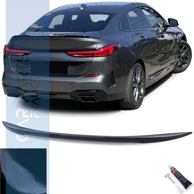 Becquet arrière performance noir brillant pour BMW Série 2 F44 Gran Coupé à partir de 2020