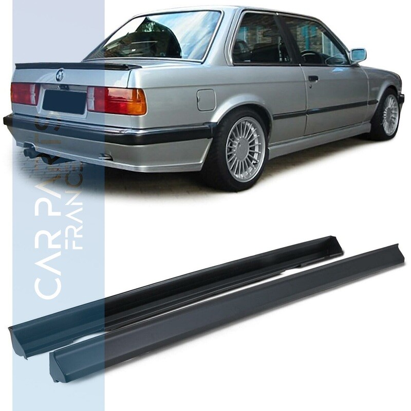 Bas de caisse sport Look Pack M pour BMW Série 3 E30 Berline  Cabriolet Touring Facelift