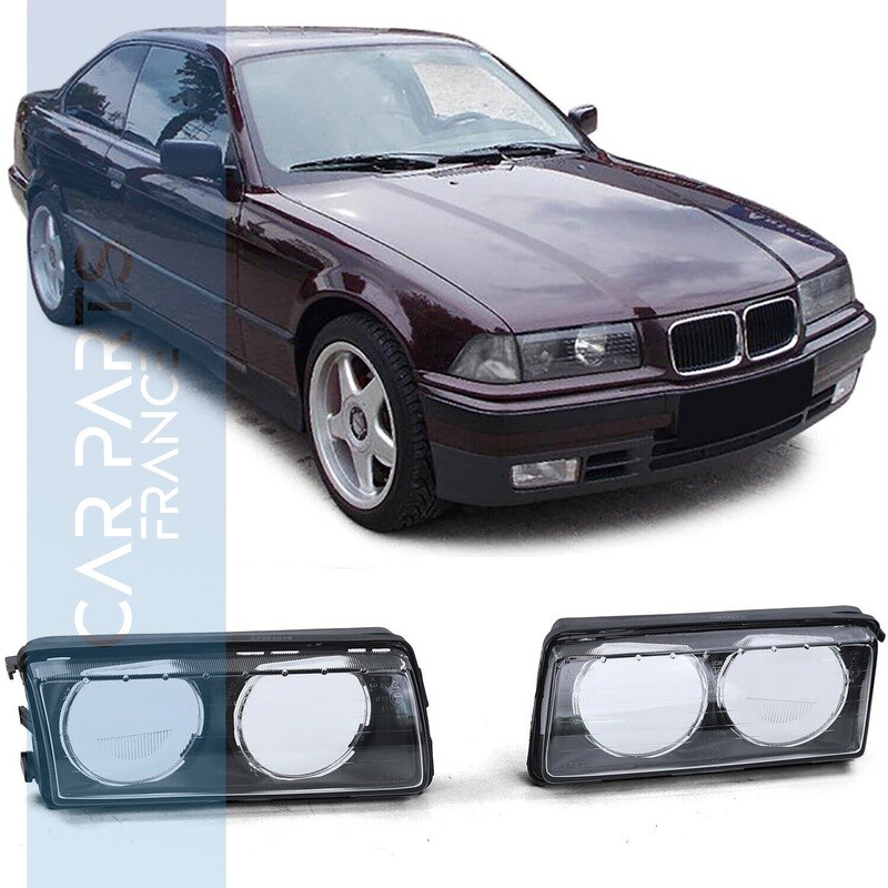 Verre de phare avant pour BMW Série 3 E36 1994 - 2000