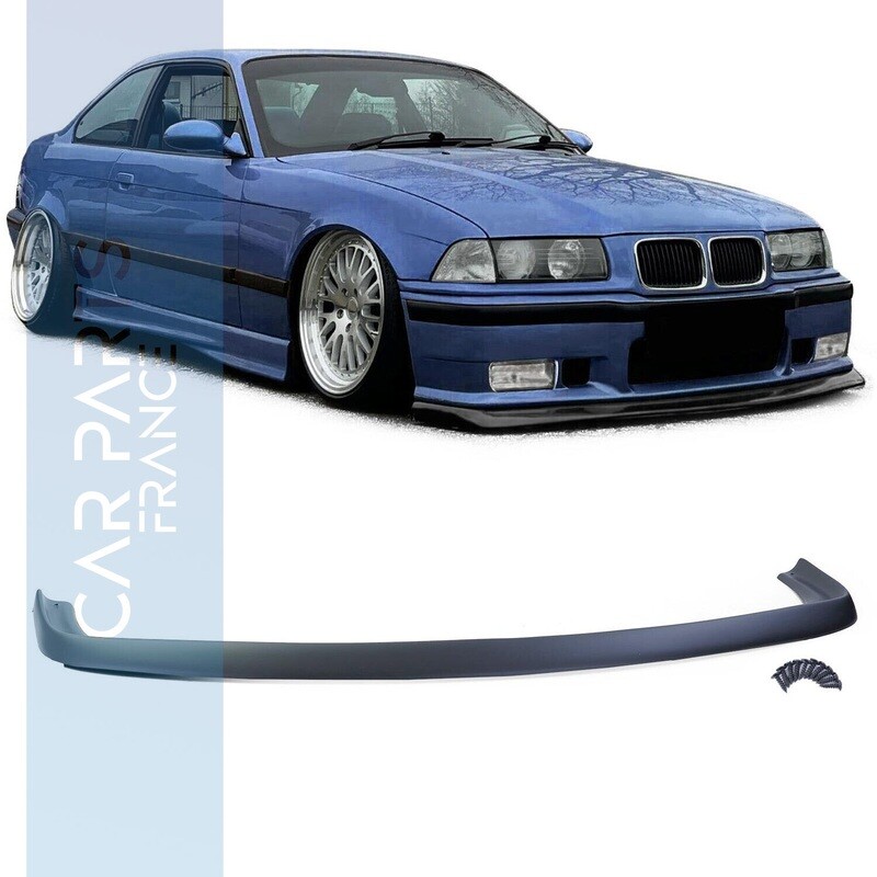 Lèvre / spoiler noir mat pour BMW Série 3 E36 1990-1999