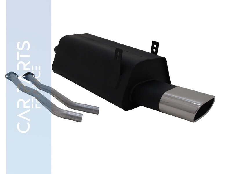 Silencieux / Pot d'échappement 75x135mm pour BMW Série 3 E36 1990 - 1999
