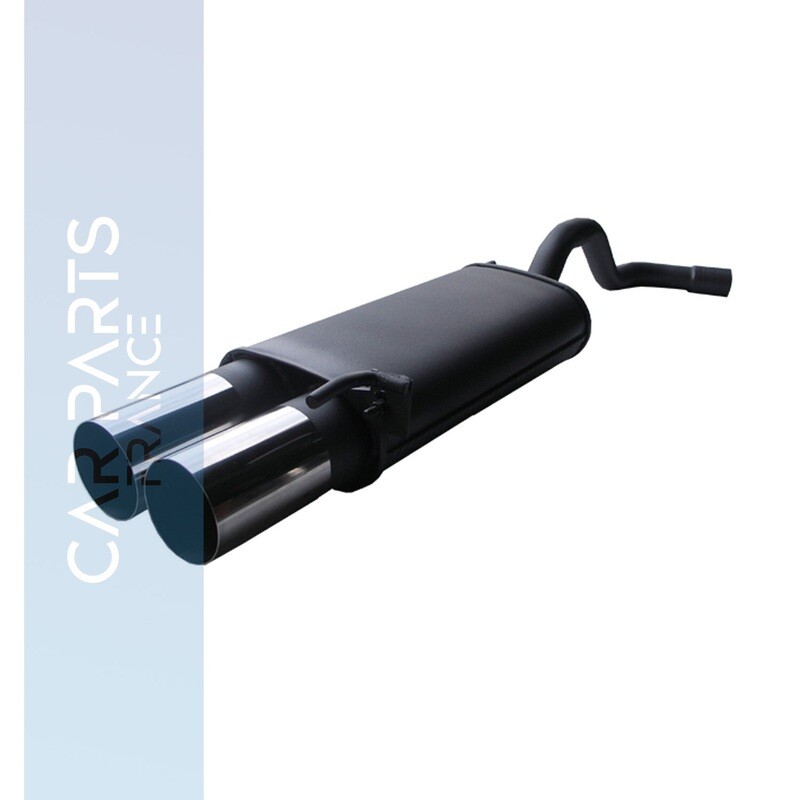 Silencieux / Pot d'échappement 2x90mm pour BMW Série 3 E36 1990 - 1999