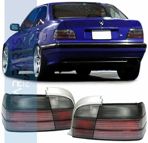 Feux arrière fumés noirs pour BMW Série 3 E36 coupé cabriolet 1990-1999