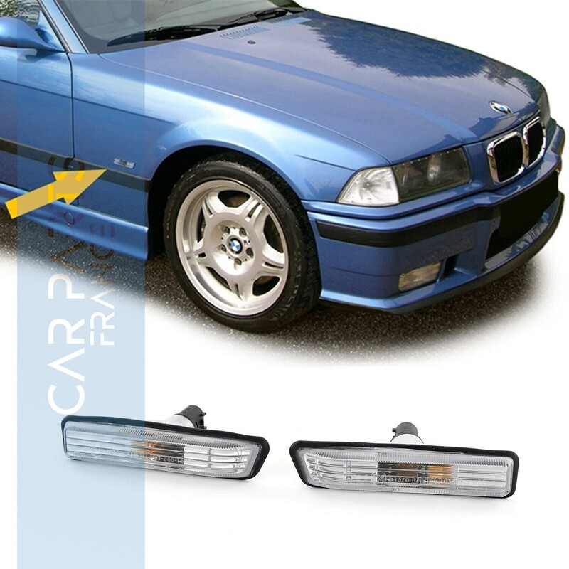 Paire de clignotants latéraux pour Bmw Série 3 E36 à partir de 1996 + X5 1999 - 2007