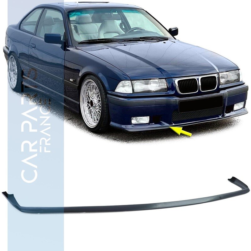 Lèvre / lame / spoiler noir mat pour BMW Série 3 E36 1990-1999