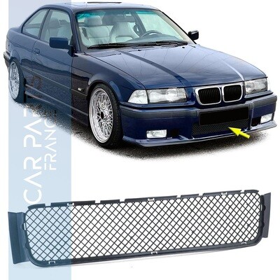 Grille de protection nid d'abeille pour pare-chocs pour BMW SERIE 3 E36