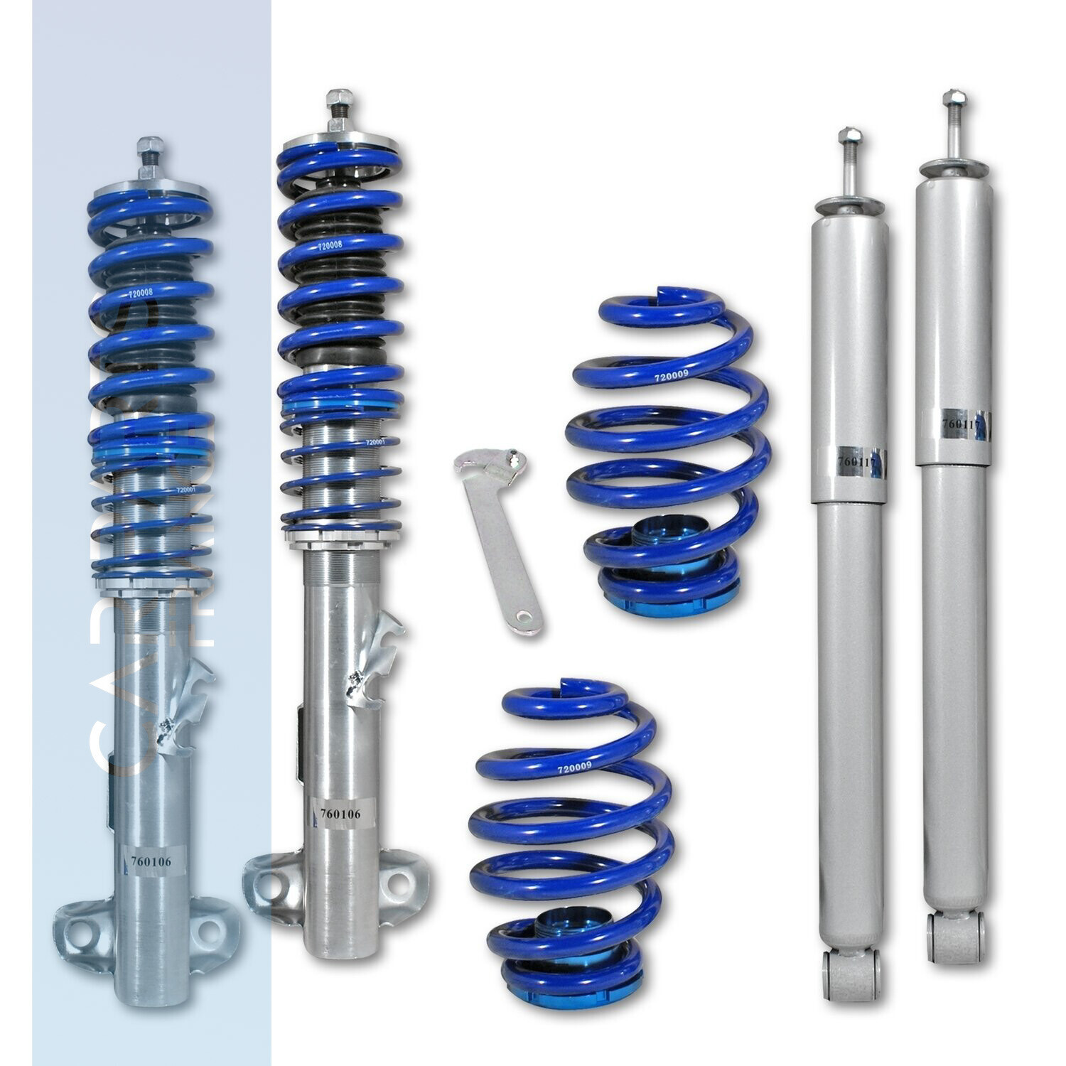 Combinés filetés / Coilovers BlueLine pour BMW Série 3 E36 Compact 1993 - 2000