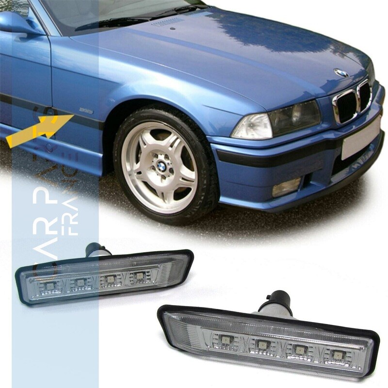 Clignotants latéraux pour Bmw Série 3 E36 1996 - 2000 + X5 E53 2000 - 2007