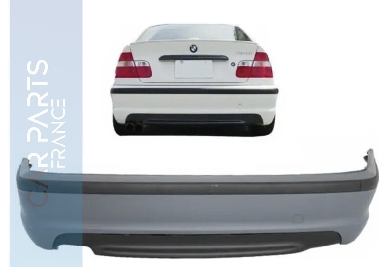 Pare-chocs arrière Pack M pour BMW Série 3 E46 Berline 1998 - 2005
