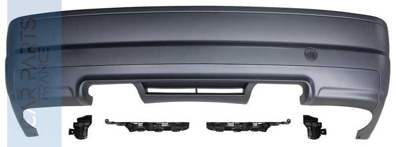Pare-chocs arrière sport complet en ABS pour BMW Série 3 E46 Look M3 pour Coupé et Cabriolet