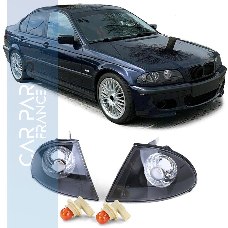 Paire de phares avant pour BMW Série 3 E46 1998 - 2001