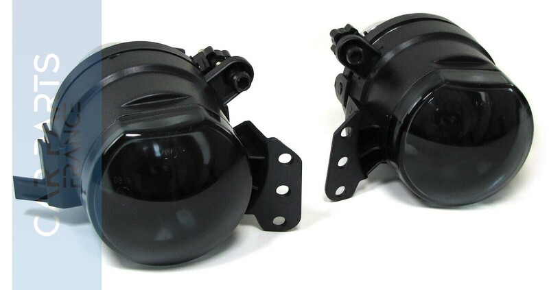 Paire de feux antibrouillard noir fumé pour BMW Série 3 E46 Coupé Cabriolet 2003 - 2006
