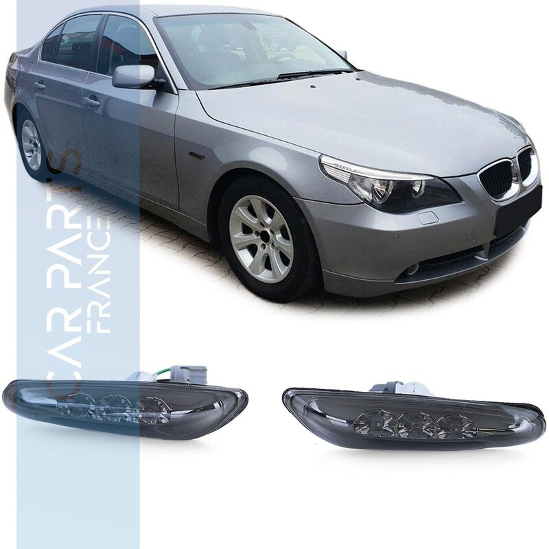 Clignotants latéraux à LED pour Bmw Série 3 + Série 5 + X3