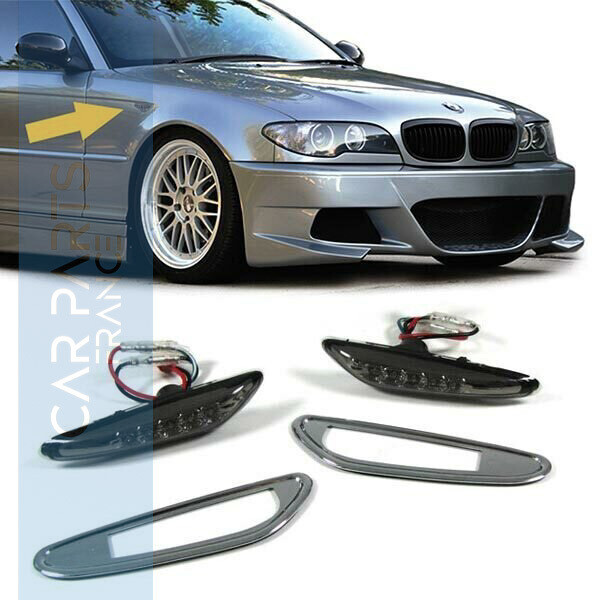 Paire de clignotants latéraux pour Bmw Série 3 + Série 5 + X3