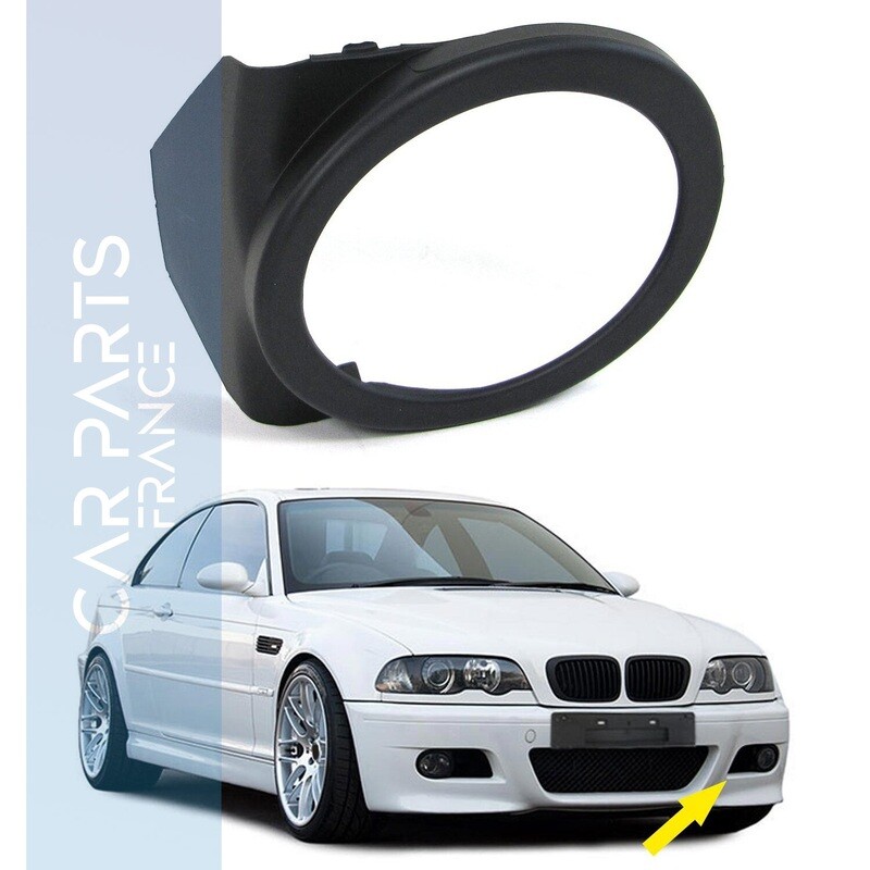 Cache antibrouillard gauche pour BMW Série 3 E46 1998-2007