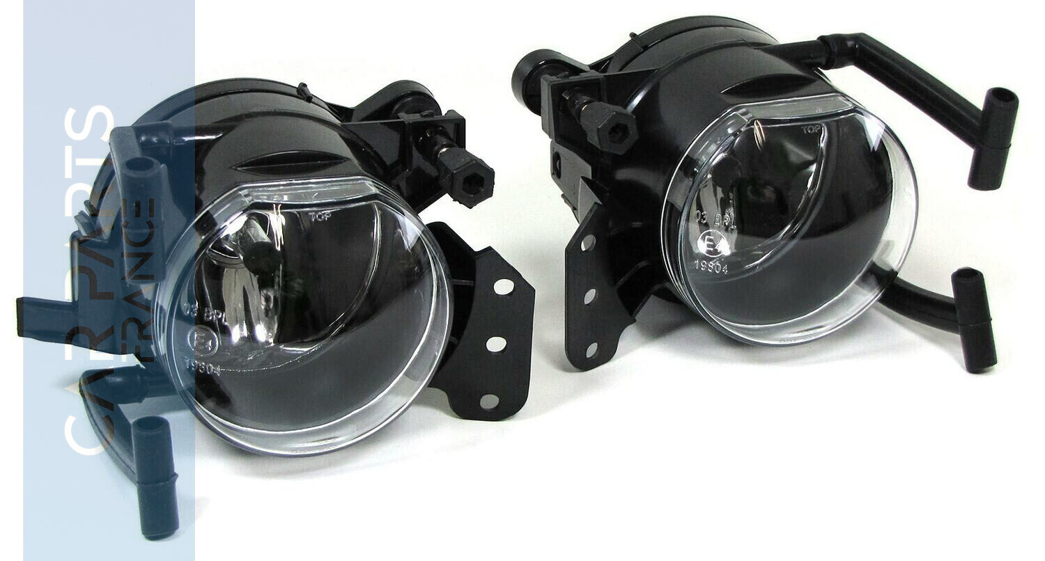 Paire de feux antibrouillard chromé pour BMW Série 3 E46 Coupé Cabriolet 2003 - 2006