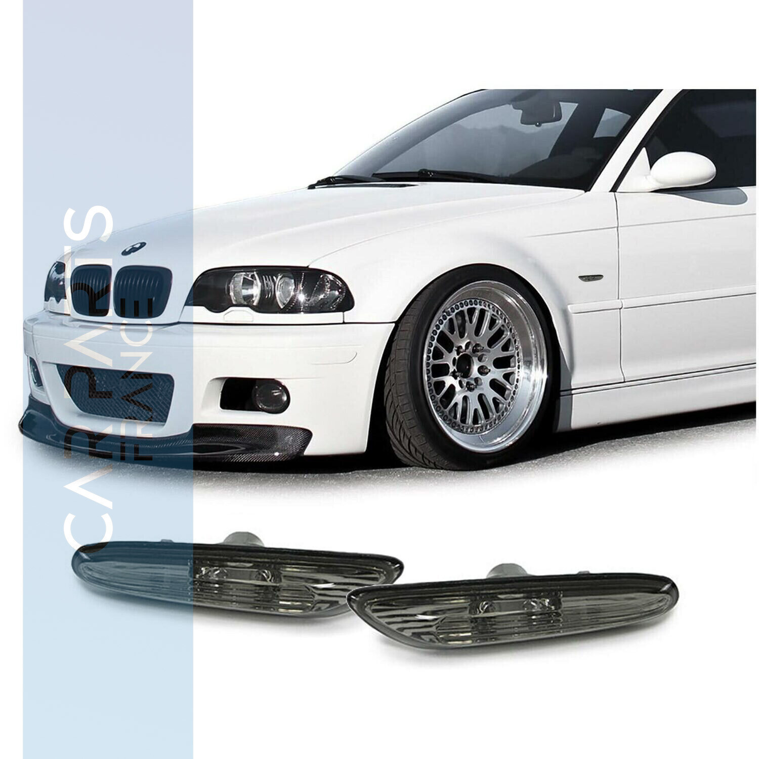 Paire de clignotants latéraux pour Bmw Série 3 + Série 5 + X3