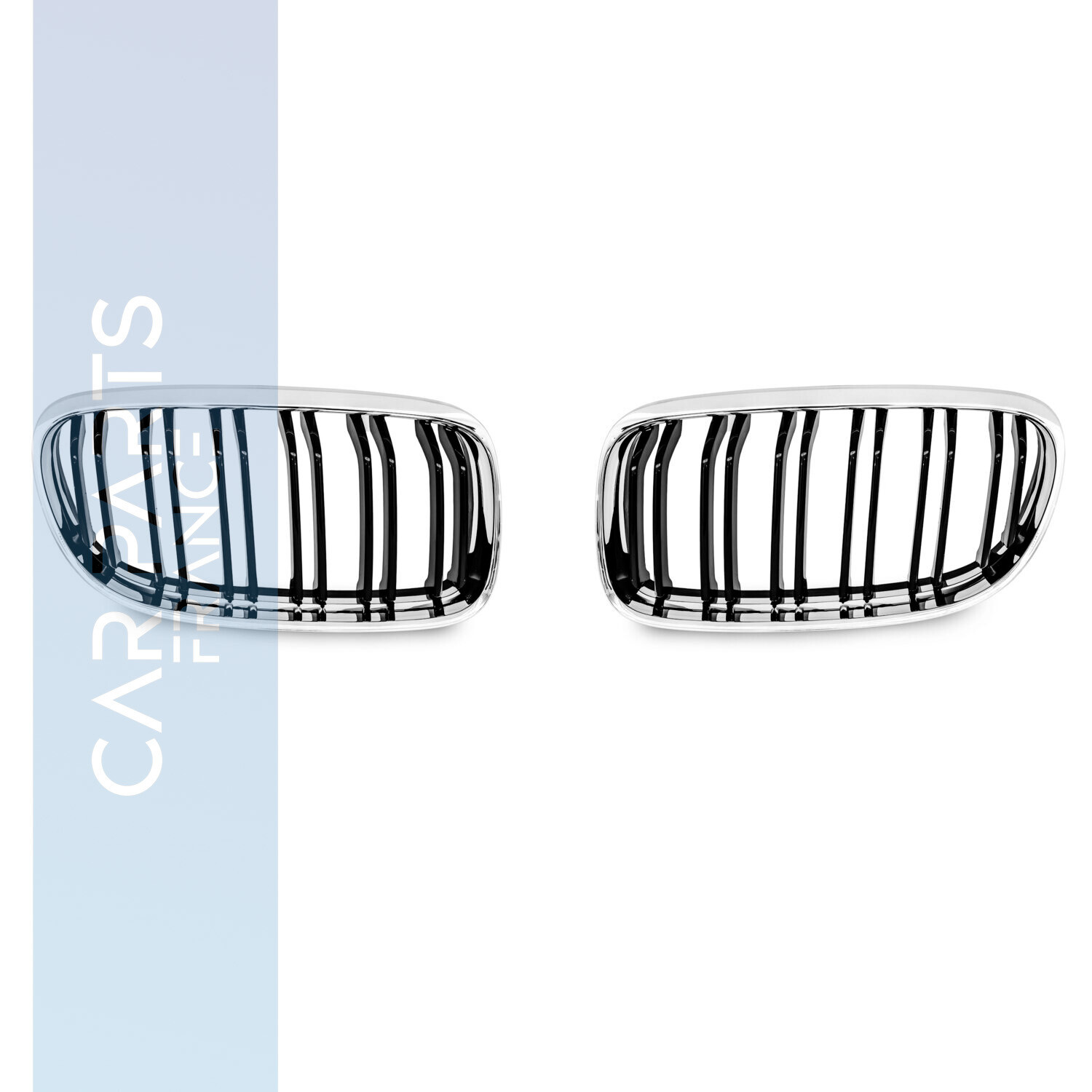 Calandre / Grille double lame chrome pour BMW Série 3 E90 2008-2011