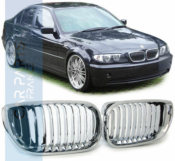 Calandre / Grille pour BMW Série 3 E46 berline touring chrome 2001-2005