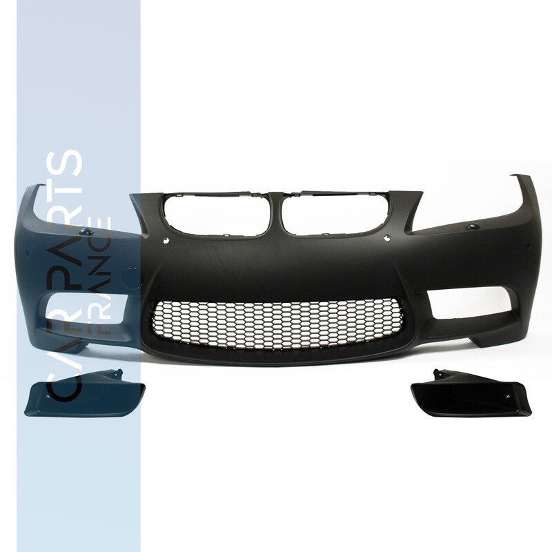 Pare-chocs avant pour BMW Série 3 E90 E91 Look M3 avec PDC et lave phare 2008-2011