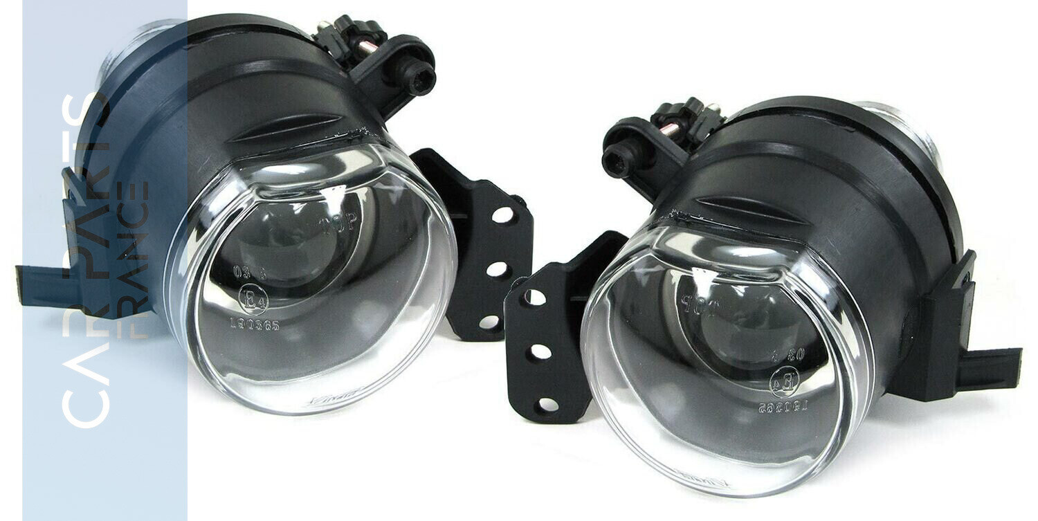 Paire de feux antibrouillard chromé pour BMW Série 3 E46 Coupé Cabriolet 2003 - 2006