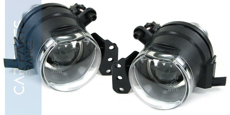 Paire de feux antibrouillard chromé pour BMW Série 3 E46 Coupé Cabriolet 2003 - 2006