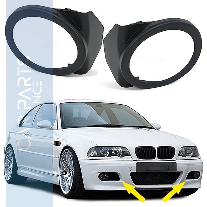 Paire de caches antibrouillard pour BMW Série 3 E46 1998-2007